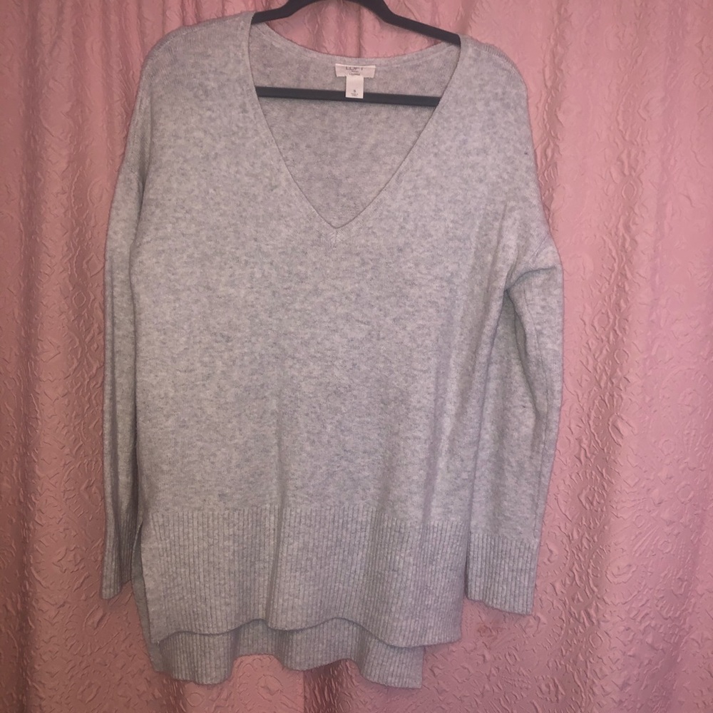 Loft Sweater with side slit